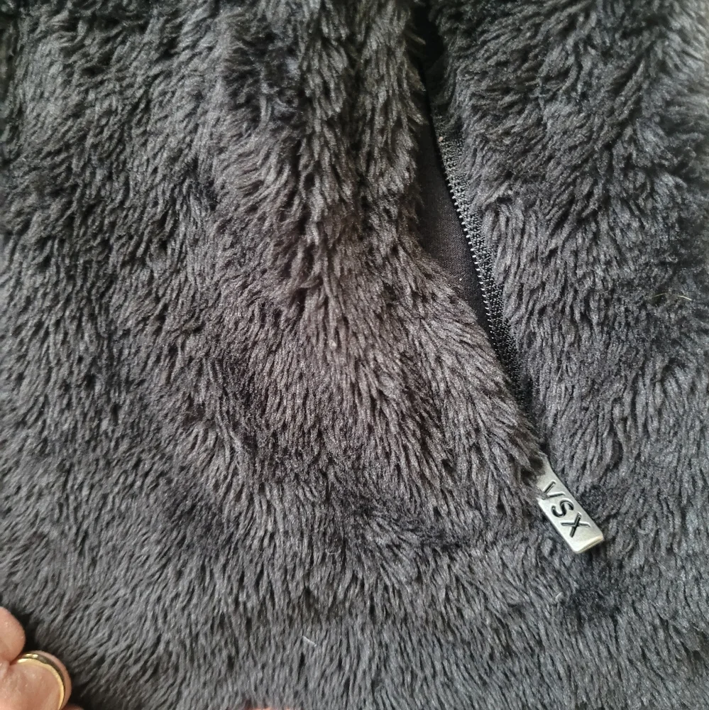 Victoria's Secret VSX Black and White Sport Jacket Hooded XS - Picture 14 of 14